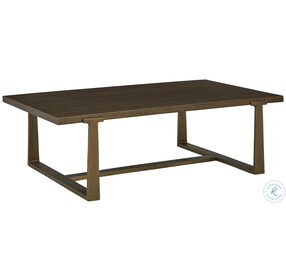 Balintmore Brown And Gold 32" Coffee Table