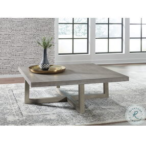 Lockthorne Gray Square Occasional Table Set