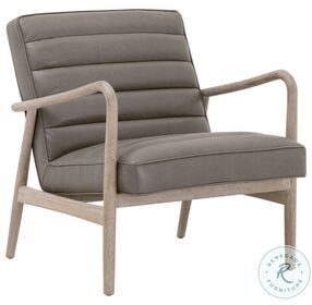 Tahoe Contract Ore Gray Synthetic Club Chair