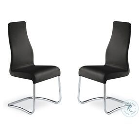 Florence Black Dining Chair Set Of 2