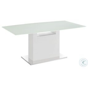 Olivia White Dining Table