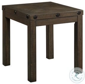 Rio Charcoal End Table