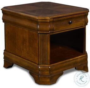 Sheridan Burnished Cherry End Table