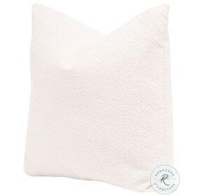 The Basic LiveSmart Boucle Snow 22" Pillow Set of 2