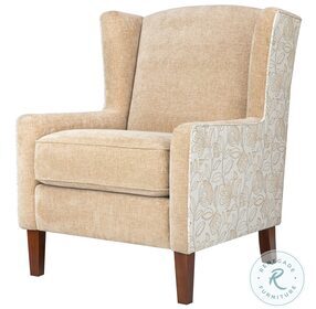 Thompson Beige Upholstered Accent Chair