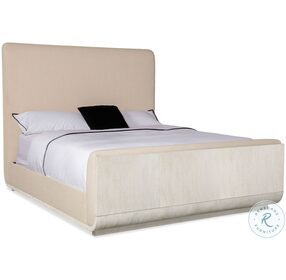 Modern Mood Light Brown Upholstered King Panel Bed