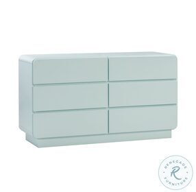 Sagura Blue 6 Drawer Dresser