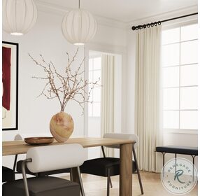 Akola Natural Oak Rectangular Dining Room Set