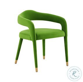 Lucia Green Velvet Dining Chair