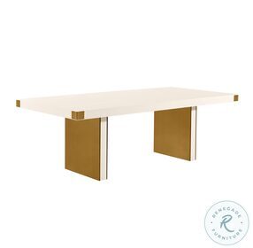Selena Cream Ash Dining Table by Inspire Me Home Decor