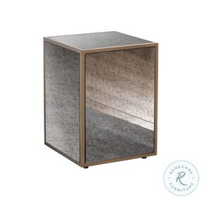 Lana Mirrored Side Table by Inspire Me Home Decor
