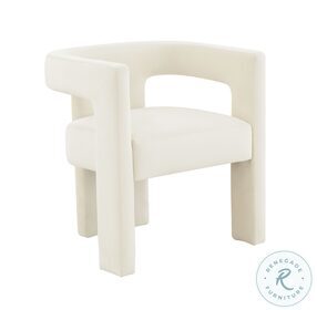 Sloane Cream Velvet Chair
