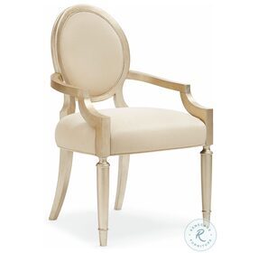May I Join You Ivory Arm Chair Set Of 2
