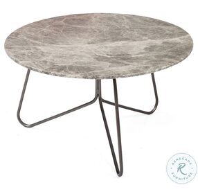 Tracy Ash Marble Top 24" Cocktail Table