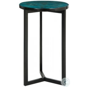 Zaira Blue And Green End Table