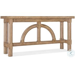 Commerce And Market Light Natural Wood Console