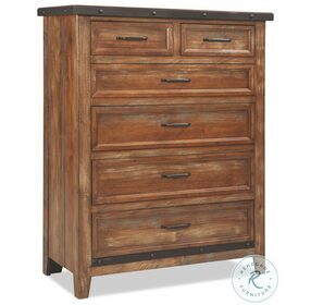 Taos Canyon Brown 6 Drawer Standard Chest
