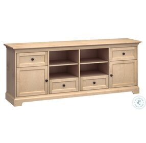 Home Storage Solutions Beige 4 Drawer And 6 Shelf 83" TV Console