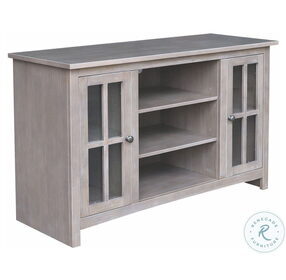 Home Accents Gray Taupe Open Entertainment TV Stand