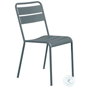 Twist Gray Stackable Outdoor Chair Set of 4