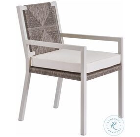 Coastal Living Tybee Canvas Natural Outdoor Dining Chair