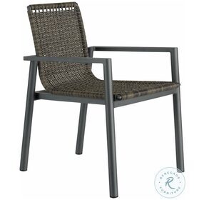 Coastal Living Panama Brindle Wicker Outdoor Dining Chair
