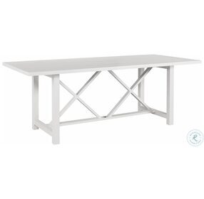 Coastal Living Tybee Chalk Outdoor Rectangle Dining Table