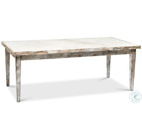 U149-As Beige Rectangular Extendable Dining Table