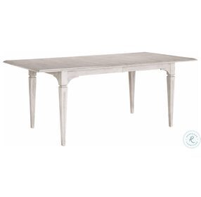 Past Forward Dover White Extendable Dining Table