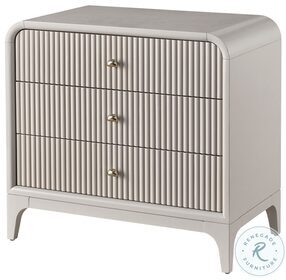 Tranquility Elevation Moonstone 3 Drawer Nightstand