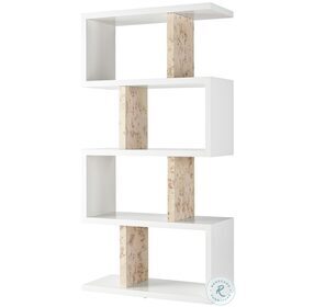 Tranquility Poise Glacier And Mappa Burl Etagere
