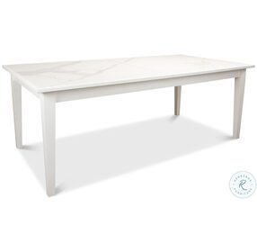 U223-As08 White Extendable Dining Table