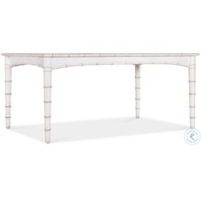 Charleston White Rectangle Extendable Dining Table