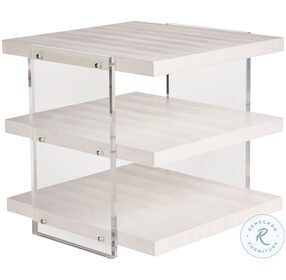 Weekender White Sand St Kitts End Table