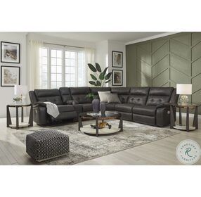 Mackie Pike Storm 6 Piece Power Reclining Sectional