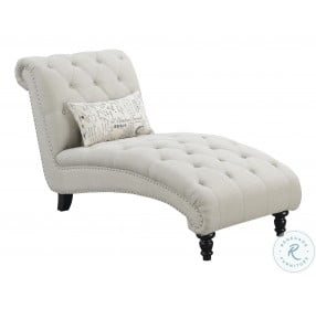 Hardy Almost White Chaise