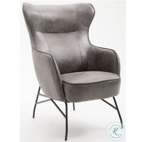 Graham Badlands Charcoal Accent Chair