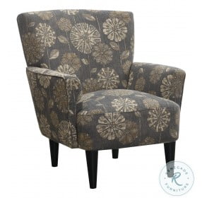 Gilmore Cascade Pewter Accent Chair