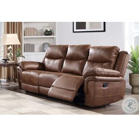 Ryland Brown Dual Reclining Sofa
