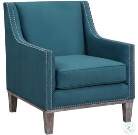 Aster Teal Accent Chair