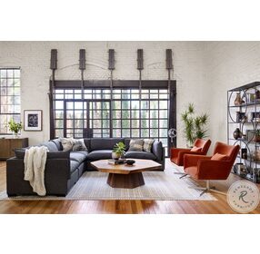 Westwood Bennett Charcoal 5 Piece Sectional
