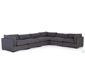Westwood Bennett Charcoal 6 Piece Sectional