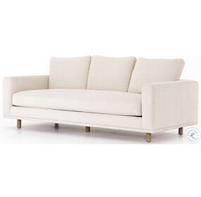 Dom Bonnell Ivory 87" Sofa