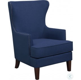 Avery Blue Accent Arm Chair