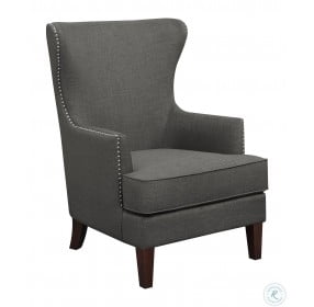 Avery Charcoal Accent Arm Chair