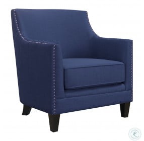 Deena Blue Accent Chair
