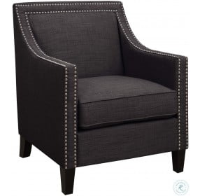 Emery Charcoal Accent Chair