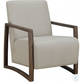 Maverick Linen Accent Chair