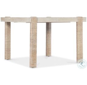 Commerce And Market Light Wood Seaside Rectangle Extendable Dining Table