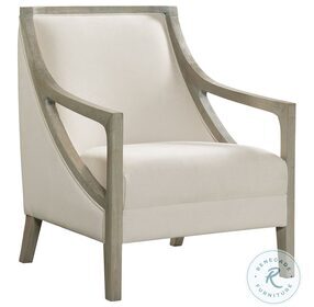 Dayna Natural And White Wash Frame Accent Chair